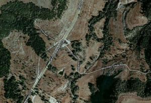 Map of Parking lot at doesking ranch